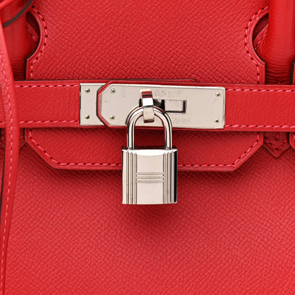 Hermes Epsom Birkin 30 Rouge Casaque 8 of 16