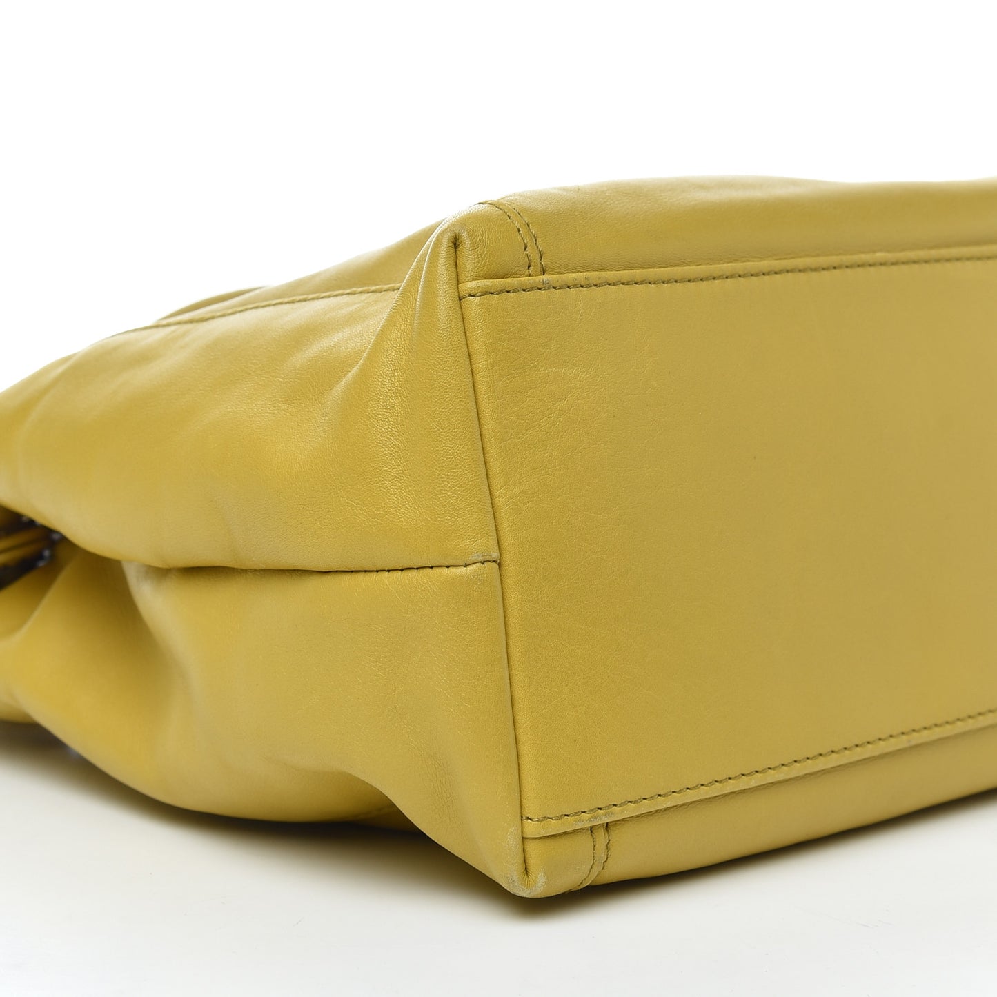 Lambskin CC Tassel Shoulder Bag Yellow