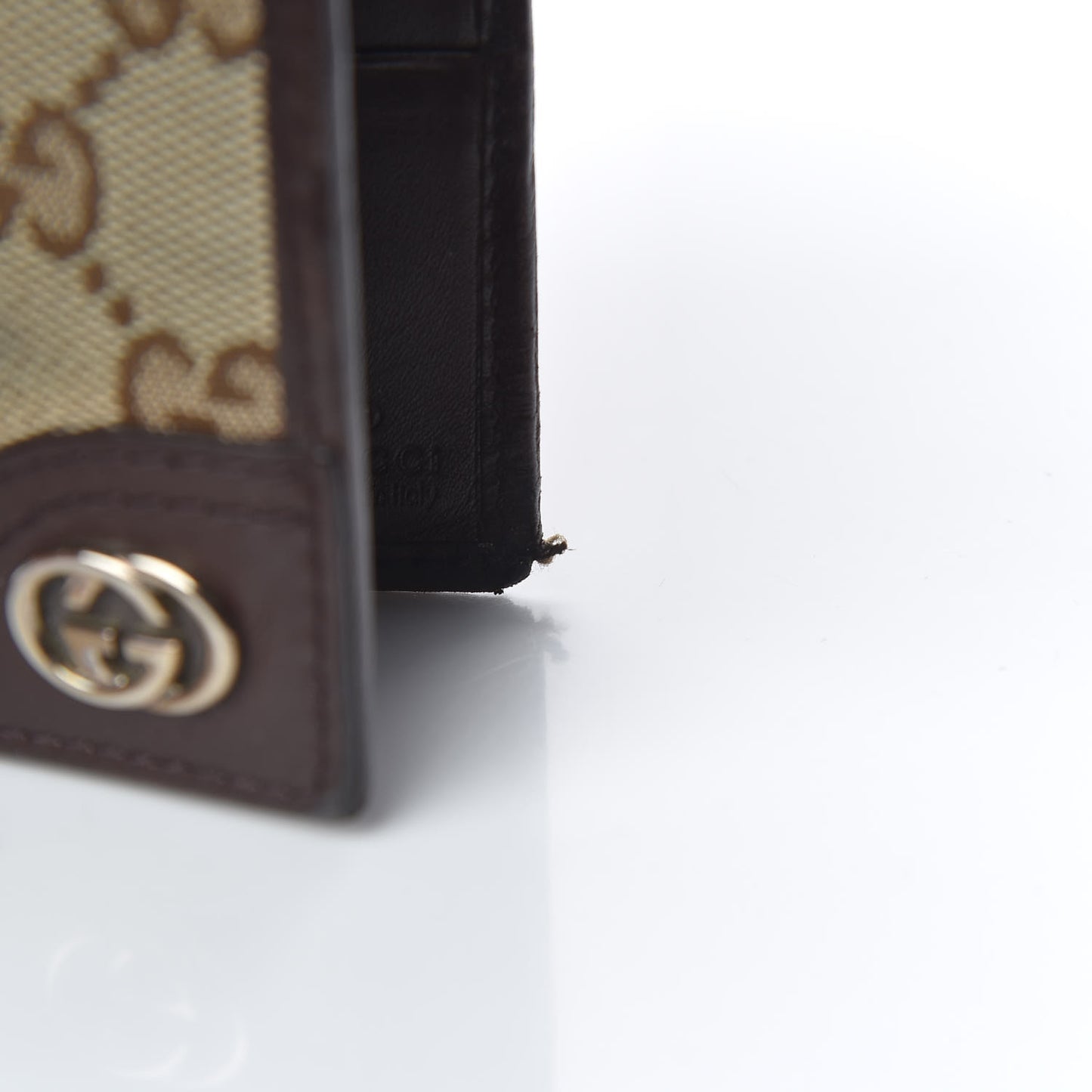 Monogram Mens New Britt Bi-Fold Wallet Dark Brown