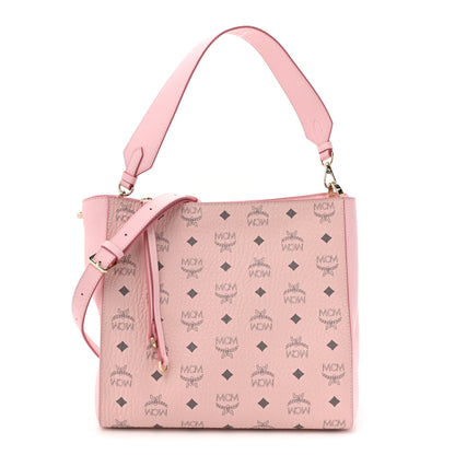 MCM Visetos Medium Aren Hobo Powder Pink 1 of 11