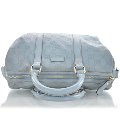 Gucci Guccissima Medium Joy Boston Light Blue 5 of 10
