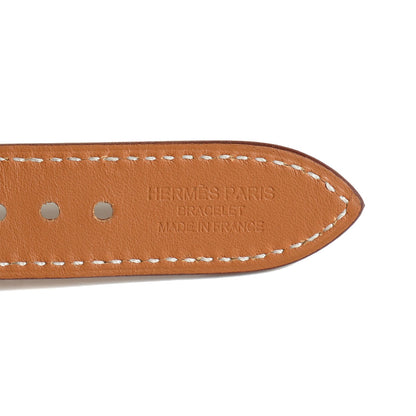 Hermes Barenia 42mm Apple Watch Cuff Fauve 5 of 8