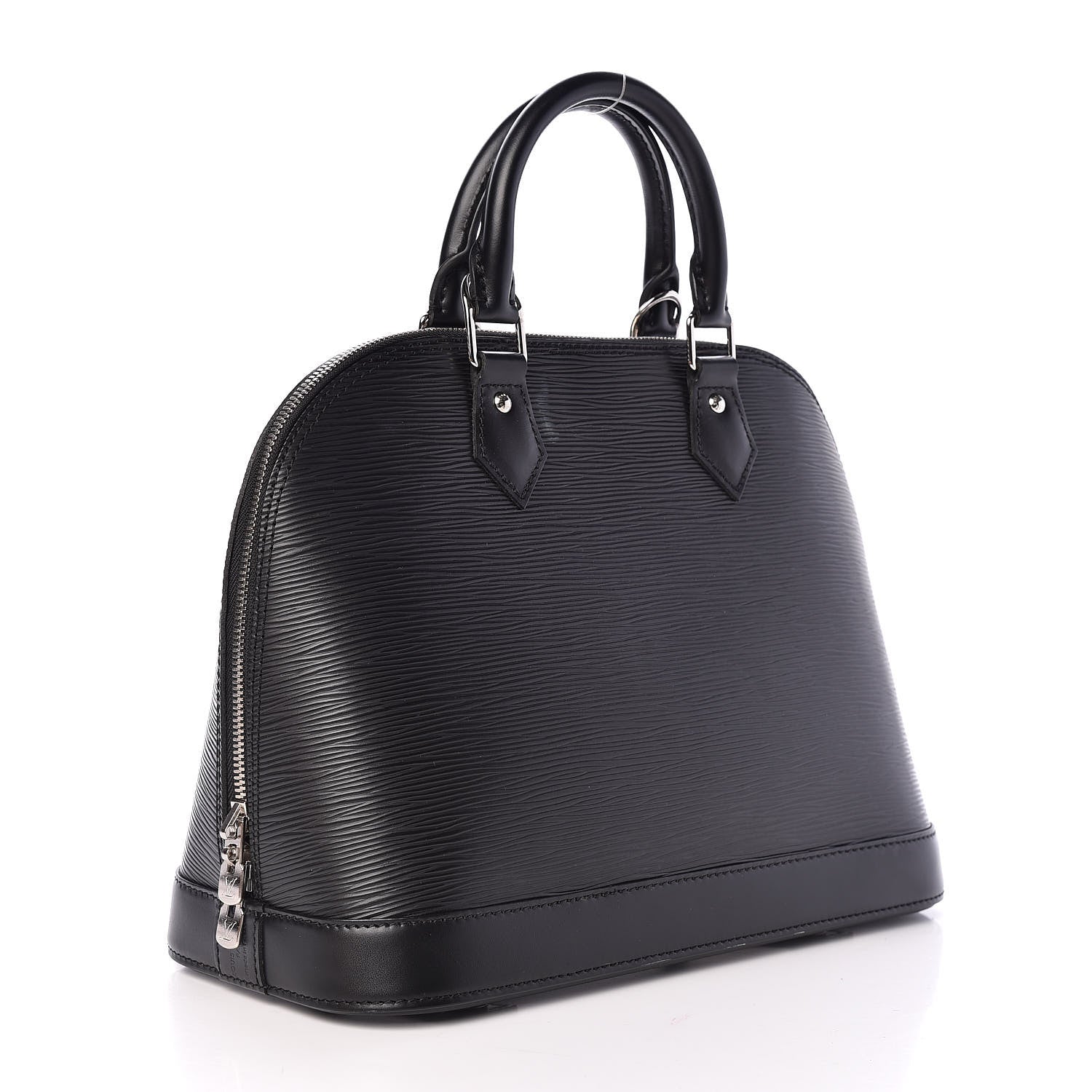 Louis Vuitton Epi Alma MM Black 3 of 13