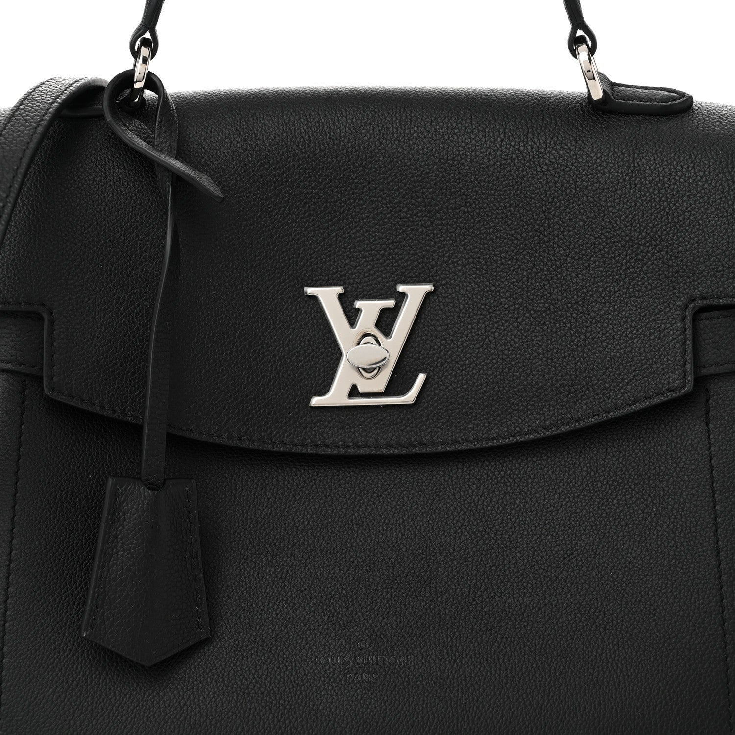 Louis Vuitton Soft Calfskin Lockme Ever Black 7 of 10