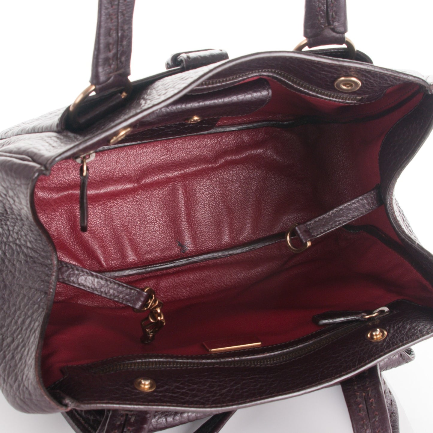 Berlino Satchel Bordeaux