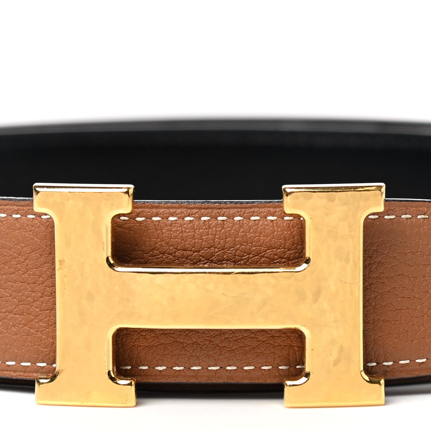 Box Togo 32mm Martelee H Belt 100 Black Gold