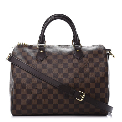 Louis Vuitton Damier Ebene Speedy Bandouliere 30 1 of 11