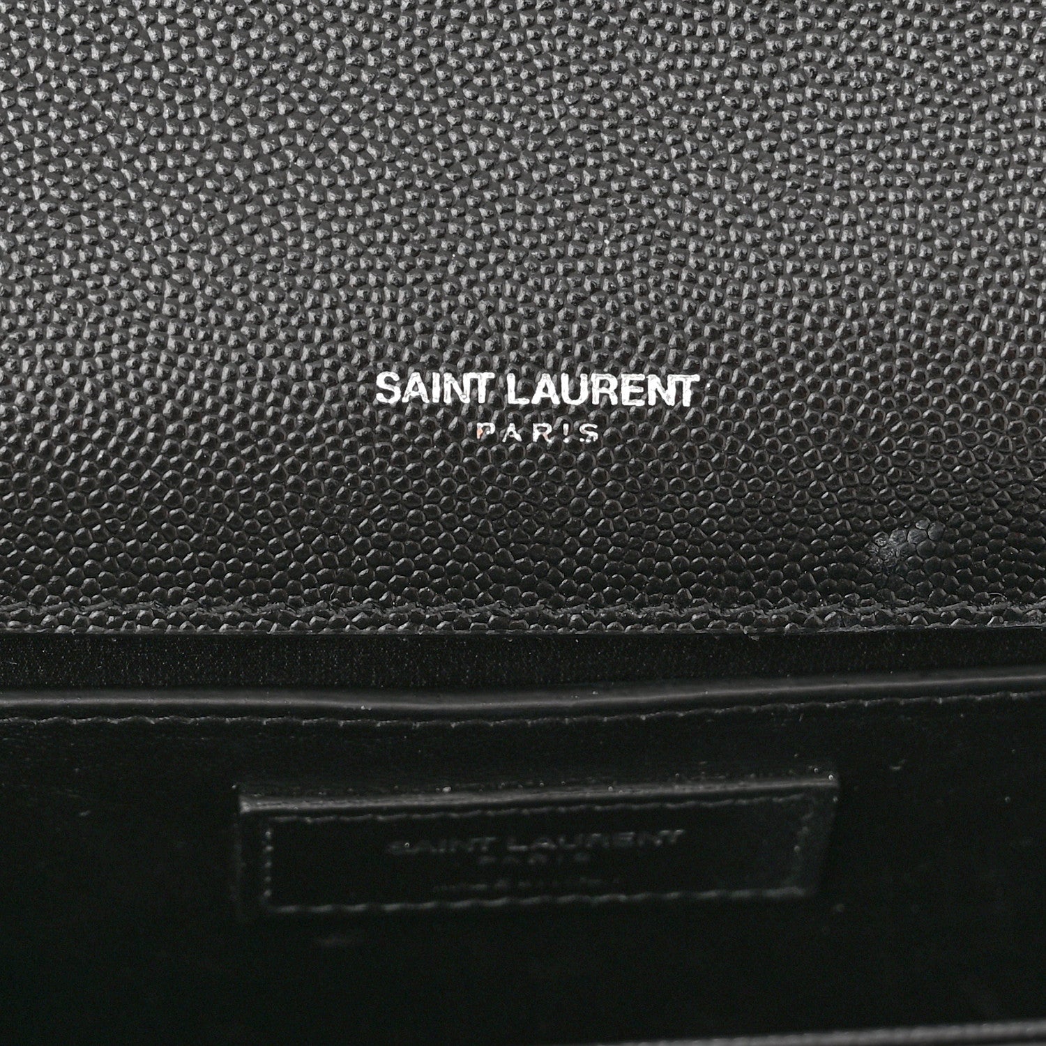 Saint Laurent Smooth Calfskin Medium Classic Monogram Kate Tassel Satchel Black 6 of 11