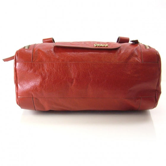 Leather Logo Bowler