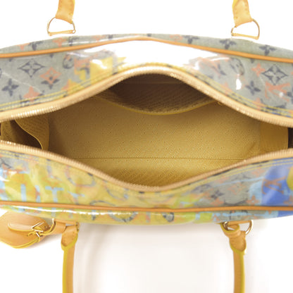 Louis Vuitton Monogram Pulp Defile Weekender PM Yellow 4 of 10