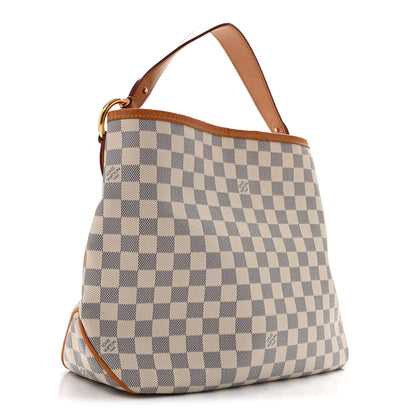 Louis Vuitton Damier Azur Delightful PM Pink 3 of 12