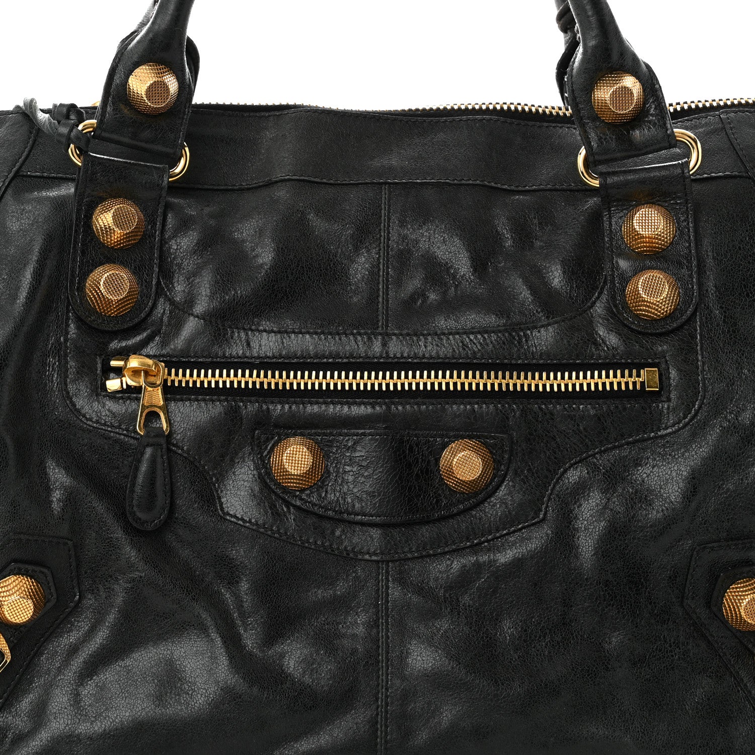 Balenciaga Agneau Giant 21 Gold Hardware Work Black 9 of 12