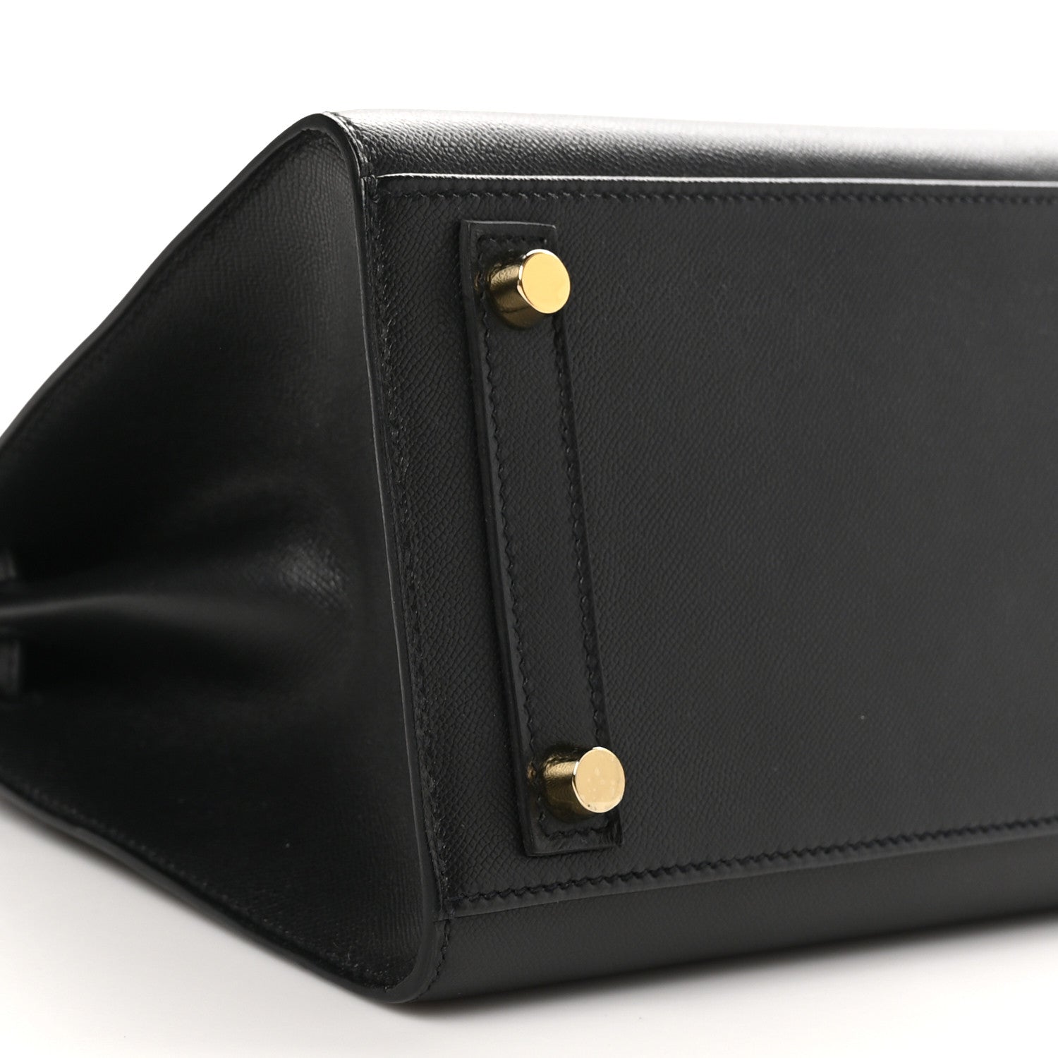 Hermes Madame Calfskin Birkin Sellier 25 Black 9 of 11