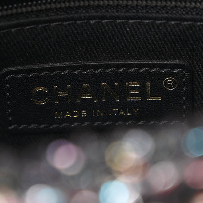 Chanel Tweed Sequin Mini Coco Handle Flap Black 7 of 11
