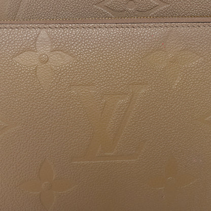 Louis Vuitton Empreinte Monogram Giant Neverfull MM Tourterelle 11 of 12