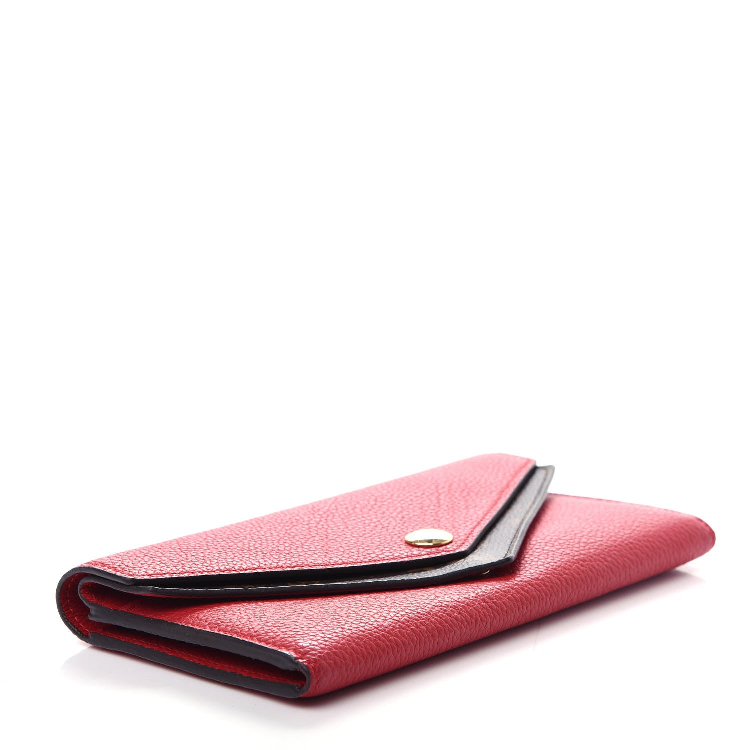 Louis Vuitton Calfskin Double V Wallet Rubis 4 of 8