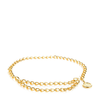 Chanel Chain CC Medallion Belt Gold 1 of 7