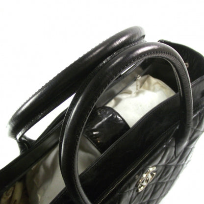 Chanel Glazed Calfskin New Portobello Tote Black 6 of 13