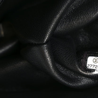 Chanel Lambskin Quilted Flap Clutch Black 7 of 10