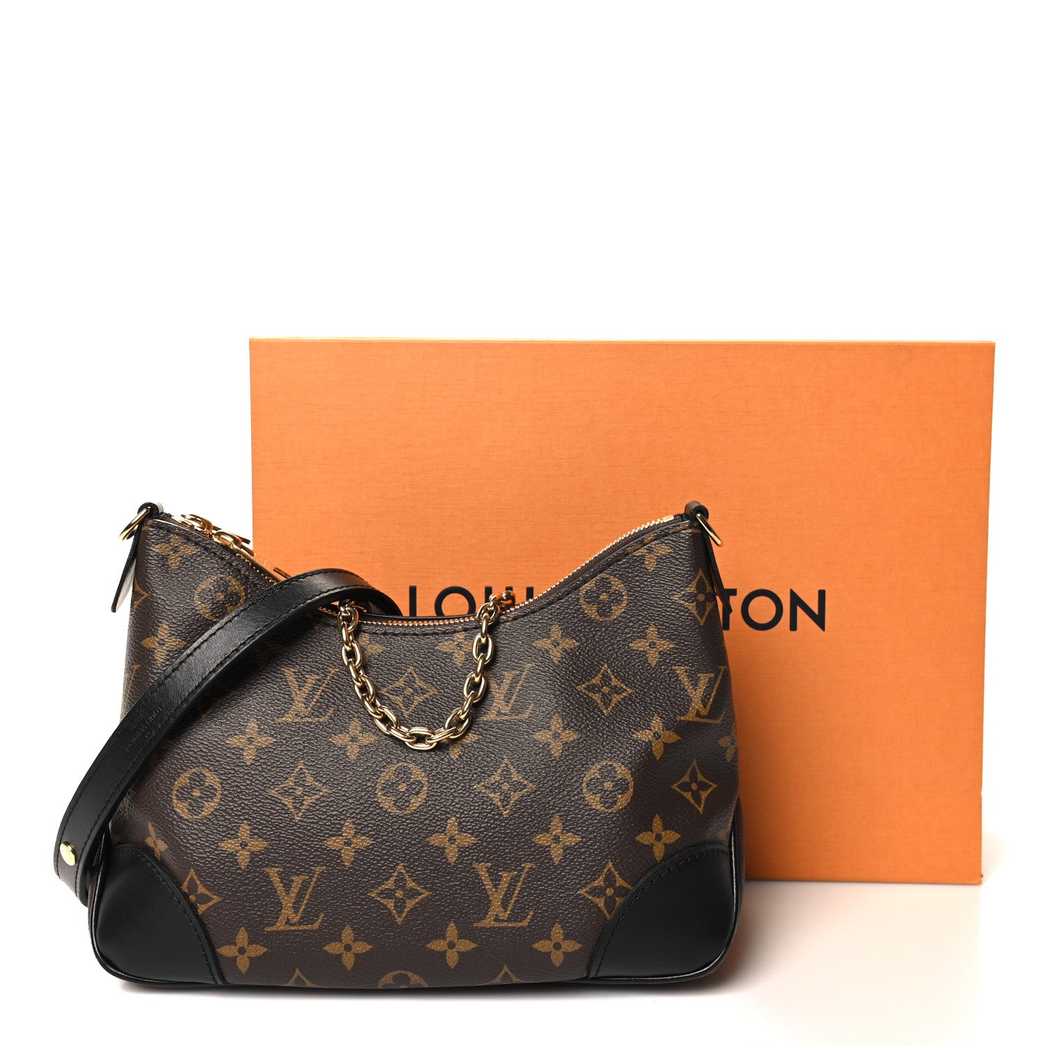 Louis Vuitton Monogram Boulogne NM Black 10 of 10