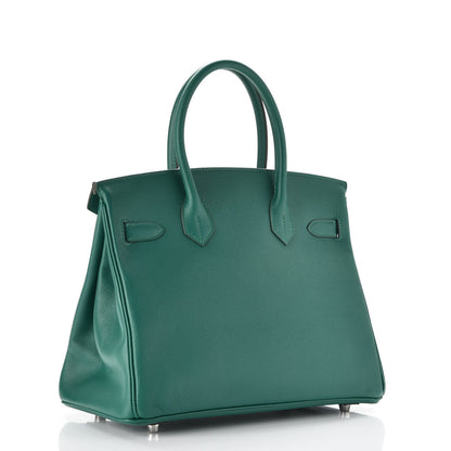 Hermes Epsom Birkin 30 Malachite 3 of 38