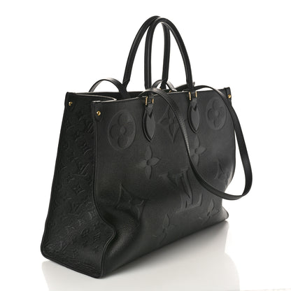 Louis Vuitton Empreinte Monogram Giant Onthego GM Black 2 of 9