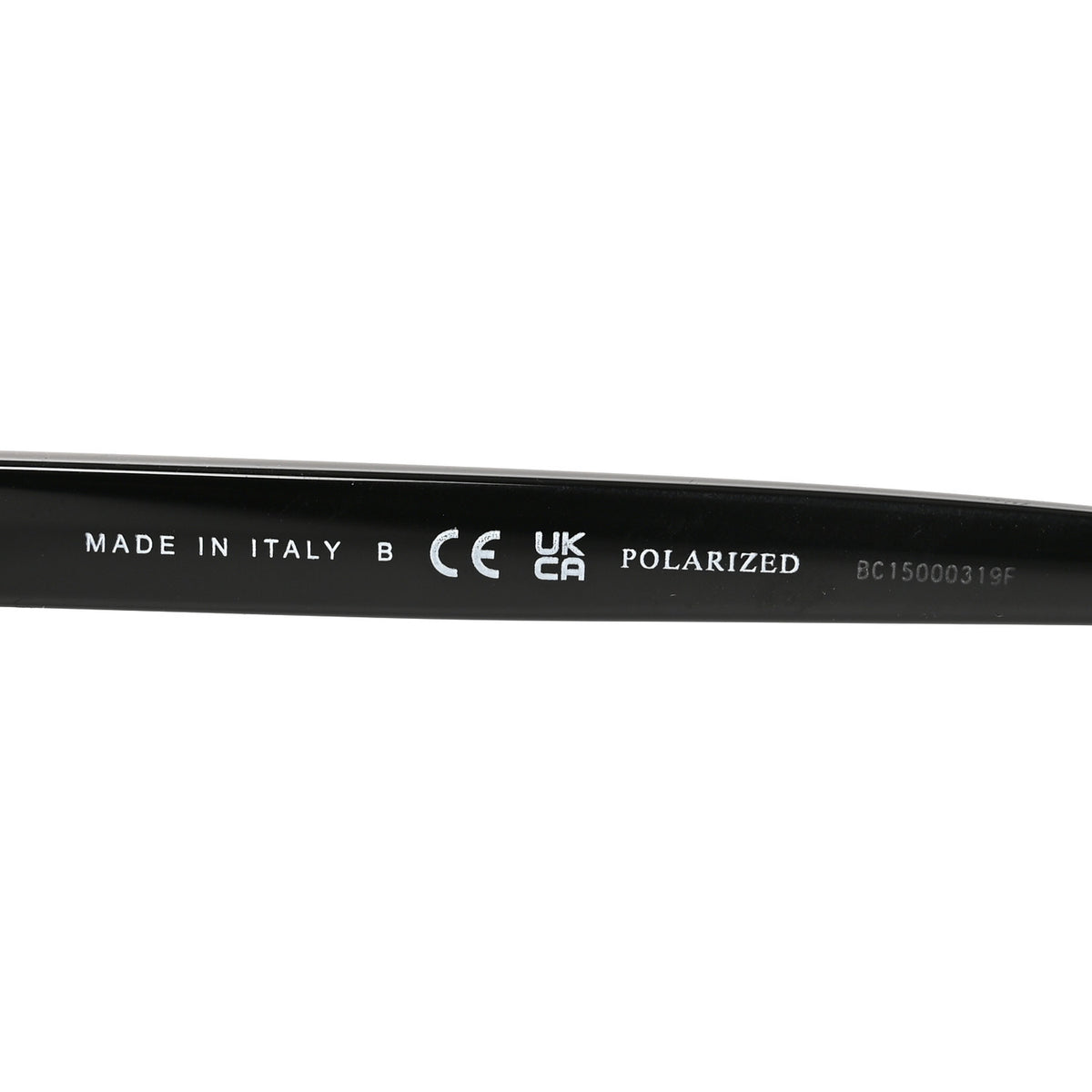 Acetate Polarized Rectangle Sunglasses 5504A Black