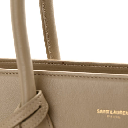 Saint Laurent Calfskin Large Sac de Jour Carryall Beige 12 of 16