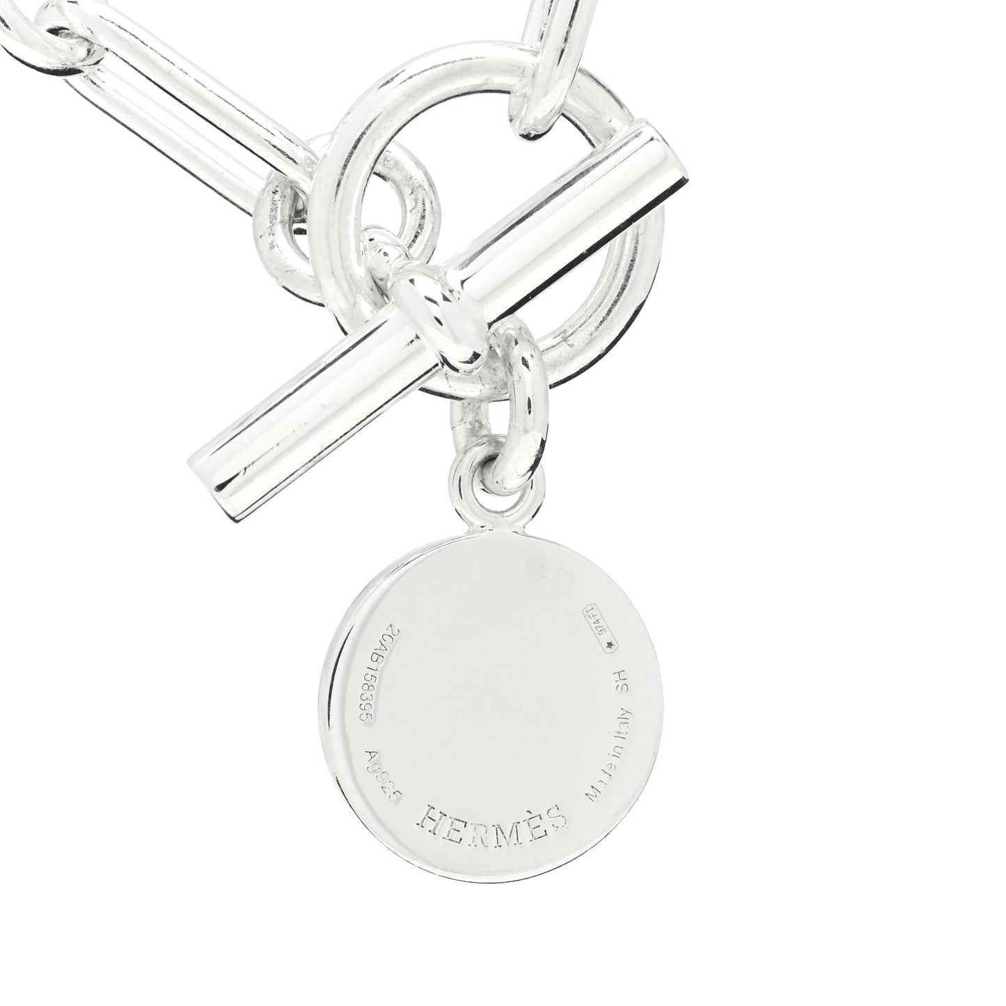 Sterling Silver Five Bags Amulette Charm Bracelet SH
