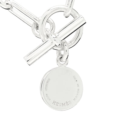 Hermes Sterling Silver Five Bags Amulette Charm Bracelet SH 4 of 5