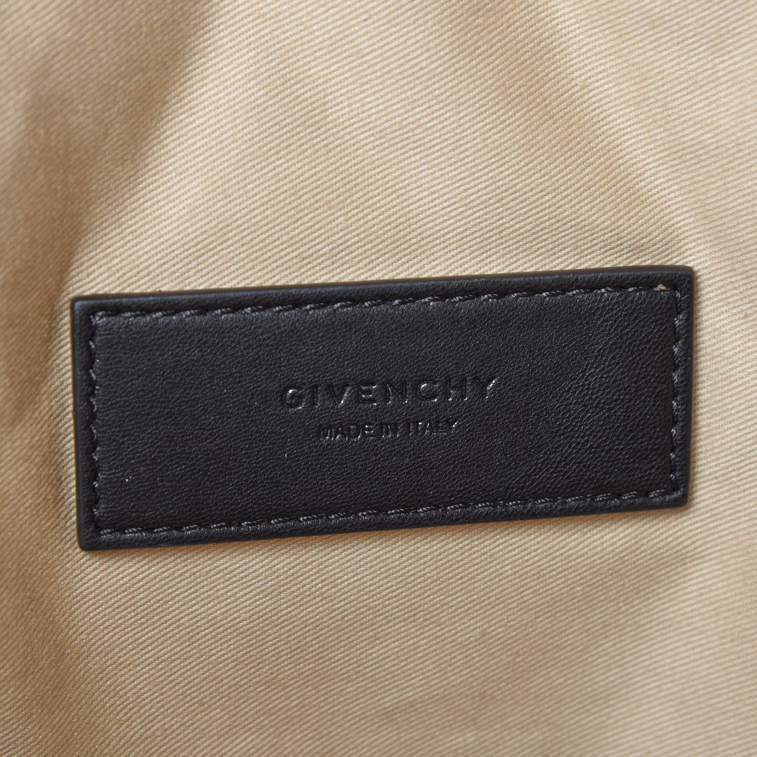 Givenchy Rubber Effect Canvas Quilted Duo Shopper Tote Chestnut 9 of 10