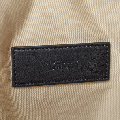 Givenchy Rubber Effect Canvas Quilted Duo Shopper Tote Chestnut 9 of 10