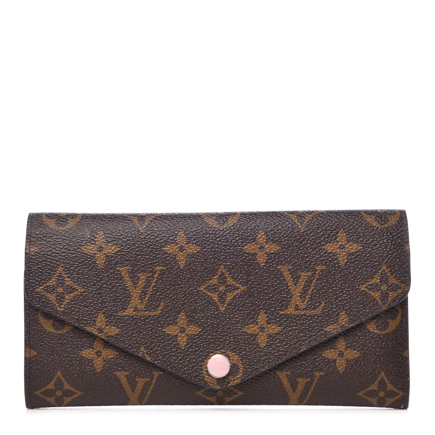 Louis Vuitton Monogram Josephine Wallet Rose Ballerine 1 of 10