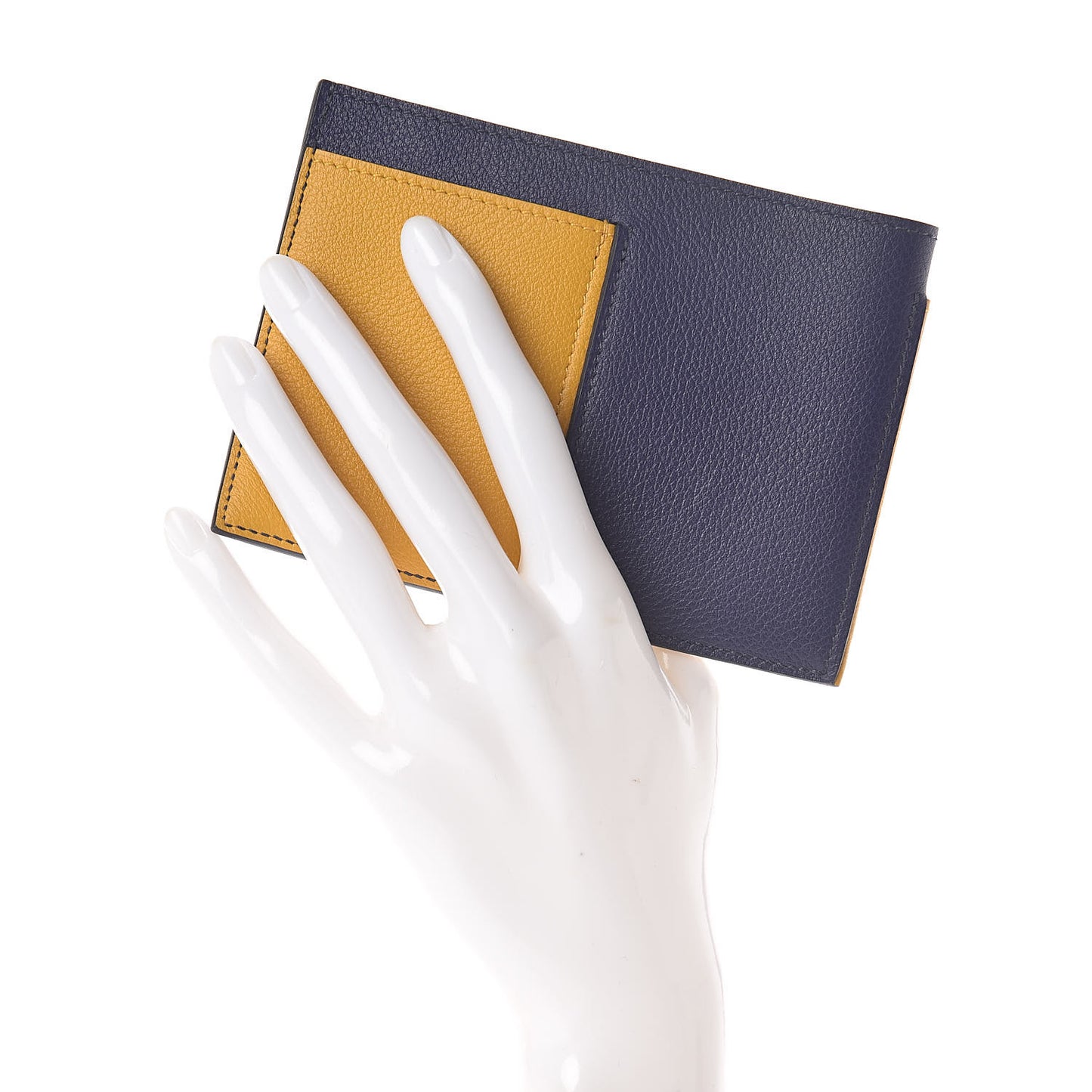 Evercolor Necto Card Holder Bleu Encre Ambre Bleu Zellige