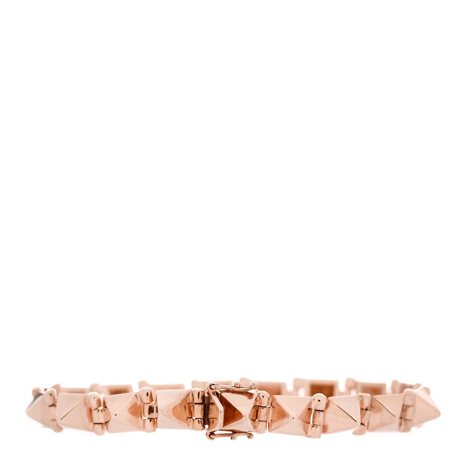 Anita Ko 14K Rose Gold Diamond Small Spike Bracelet 2 of 3