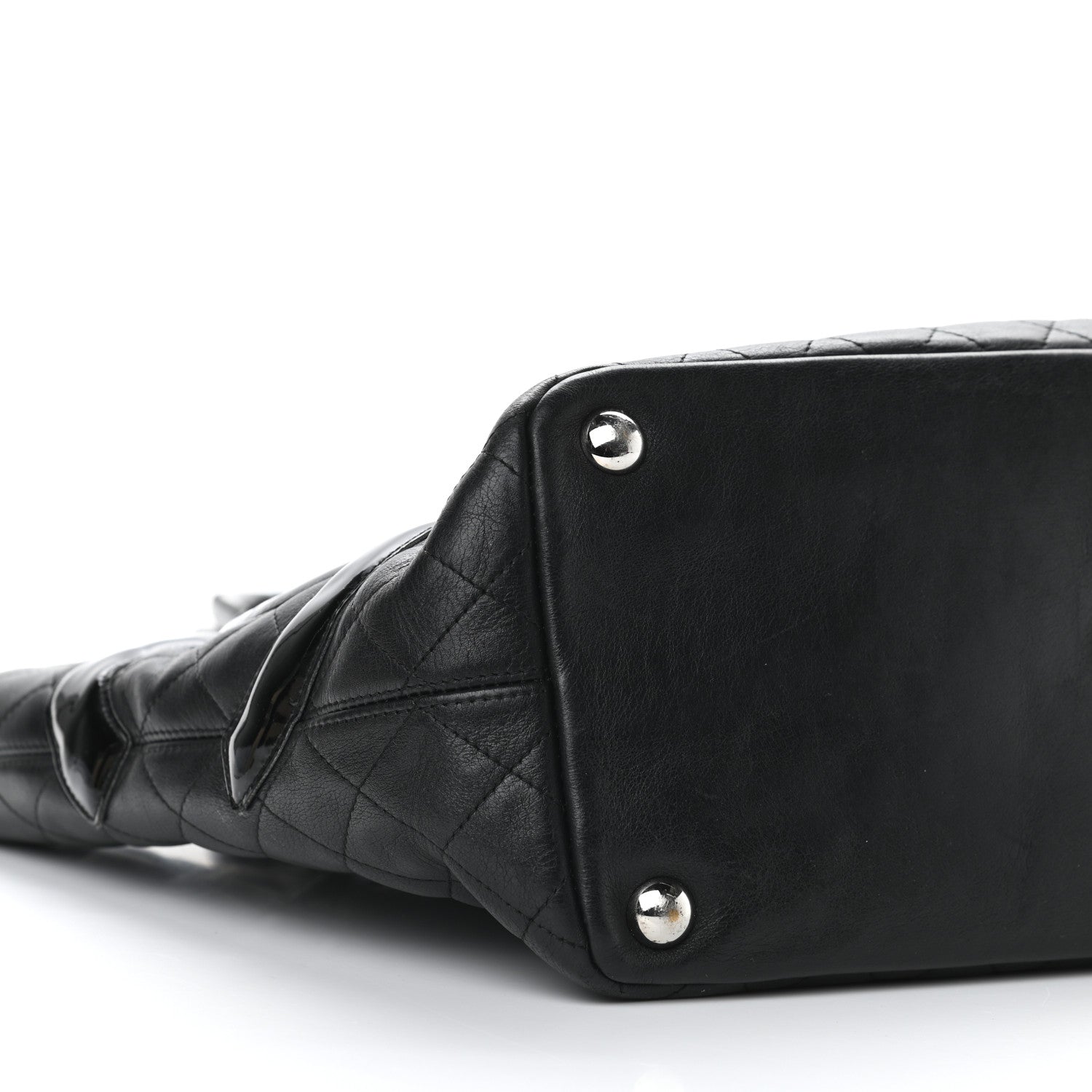 Chanel Calfskin Quilted Large Cambon Tote Black 8 of 13