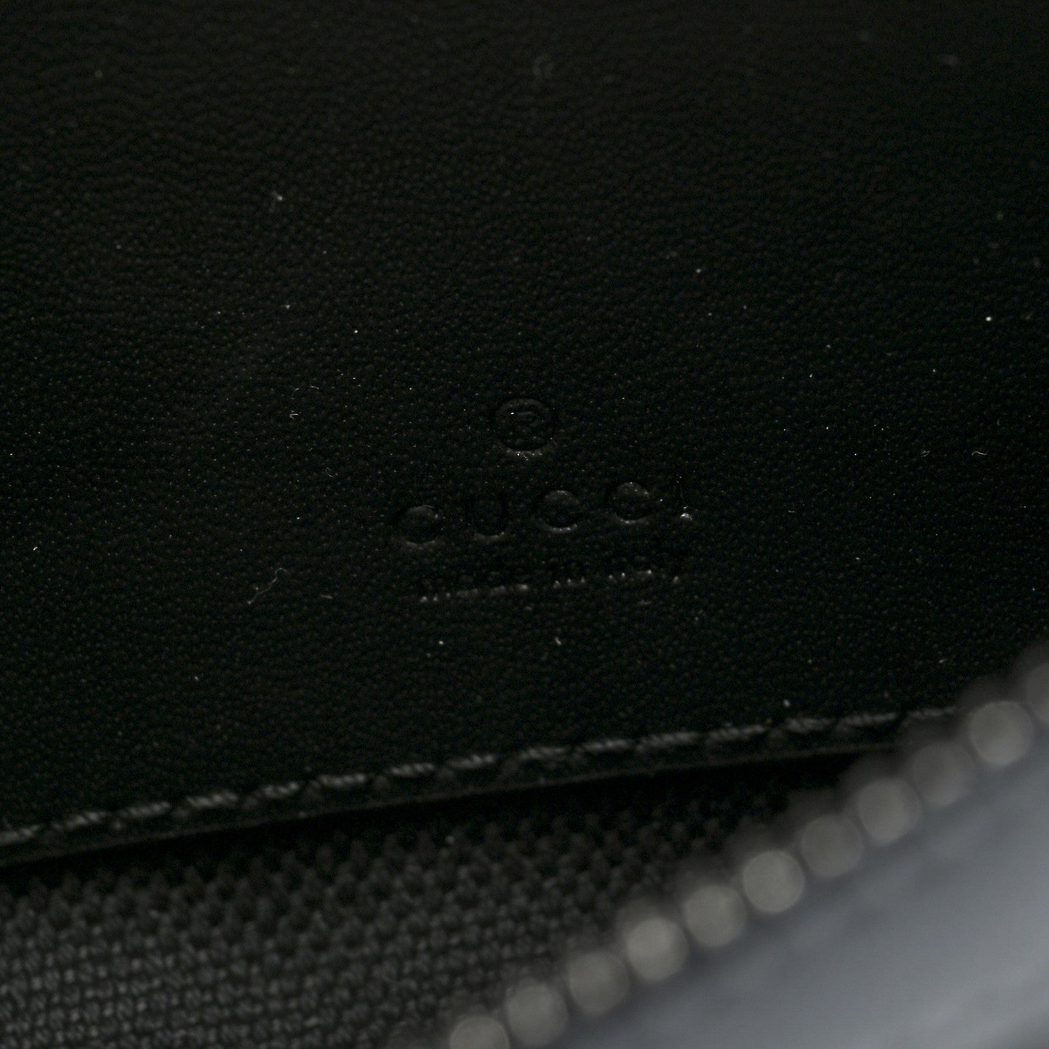 Gucci Denim GG Monogram Dollar Calfskin Web Mini Ophidia Half Moon Hobo Black Grey 6 of 11