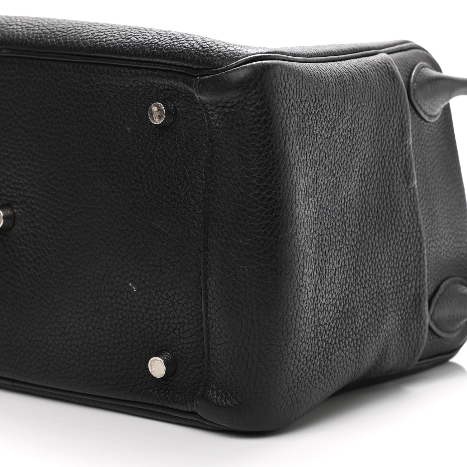 Hermes Taurillon Clemence Verso Lindy 30 Black Toffee 10 of 20