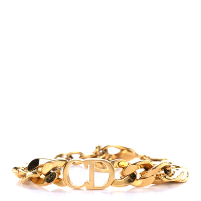 Christian Dior Metal Danseuse Etoile Chain Bracelet Gold 1 of 4