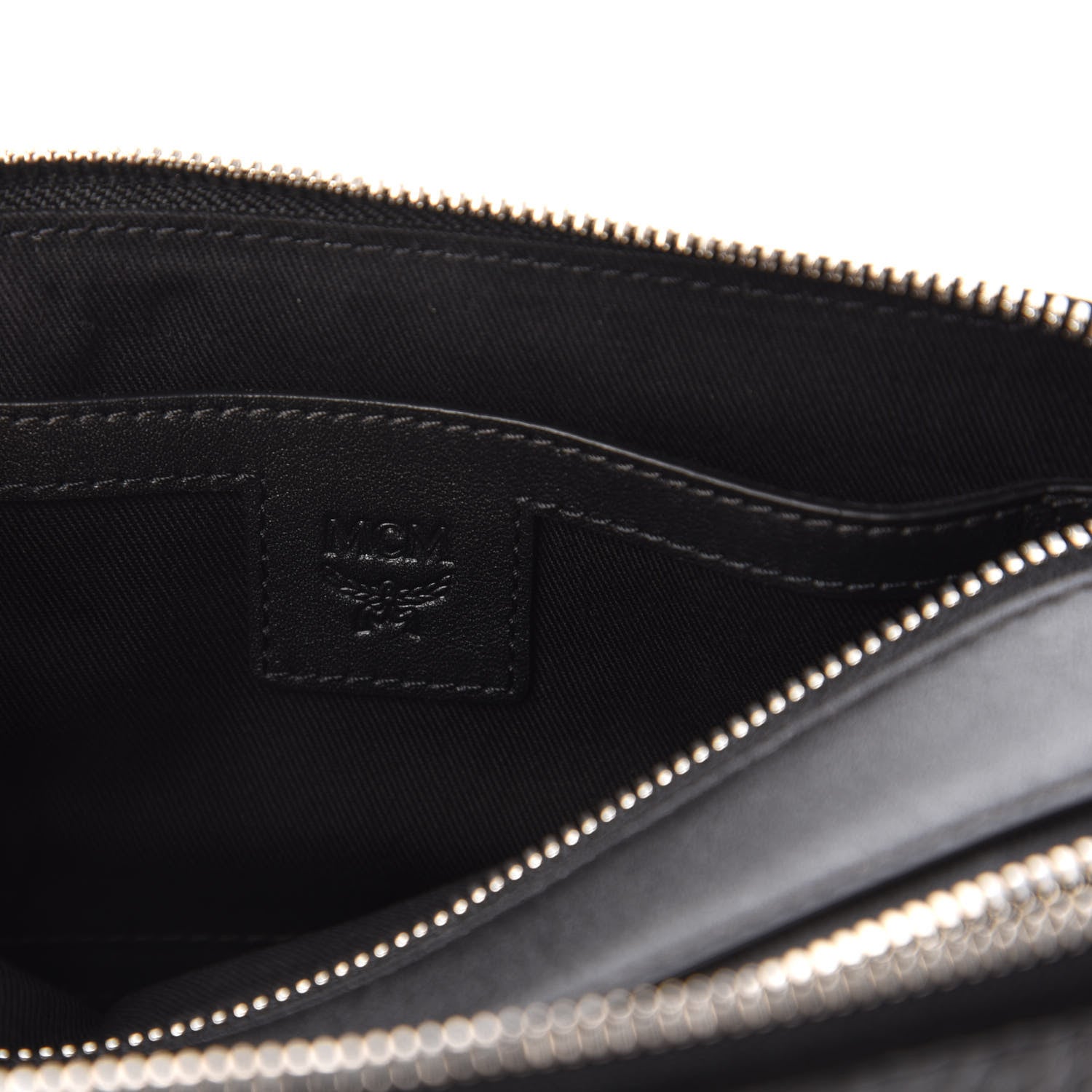 MCM Visetos Double Zip Camera Bag Black 8 of 9