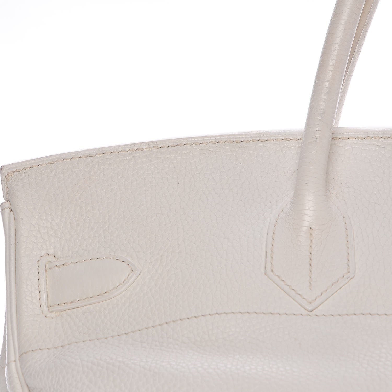 Hermes Taurillon Clemence JPG Birkin 42 White 20 of 33
