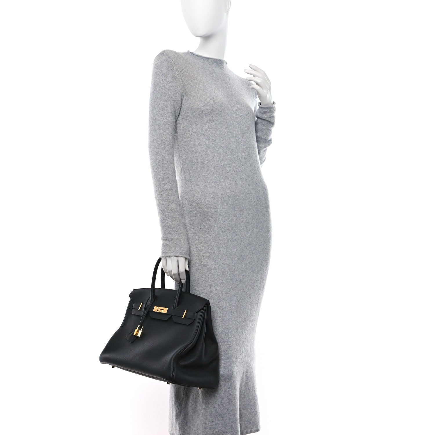 Hermes Togo Birkin 35 Black 2 of 12