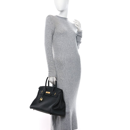 Hermes Togo Birkin 35 Black 2 of 12