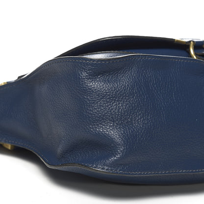 Chloe Calfskin Medium Marcie Satchel Royal Navy 7 of 10