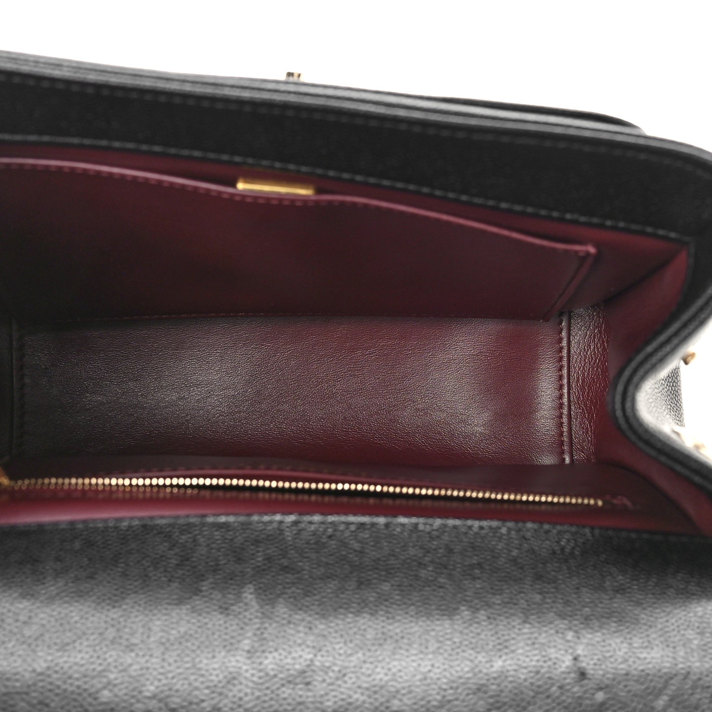 Caviar Quilted Medium Business Affinity Flap Black