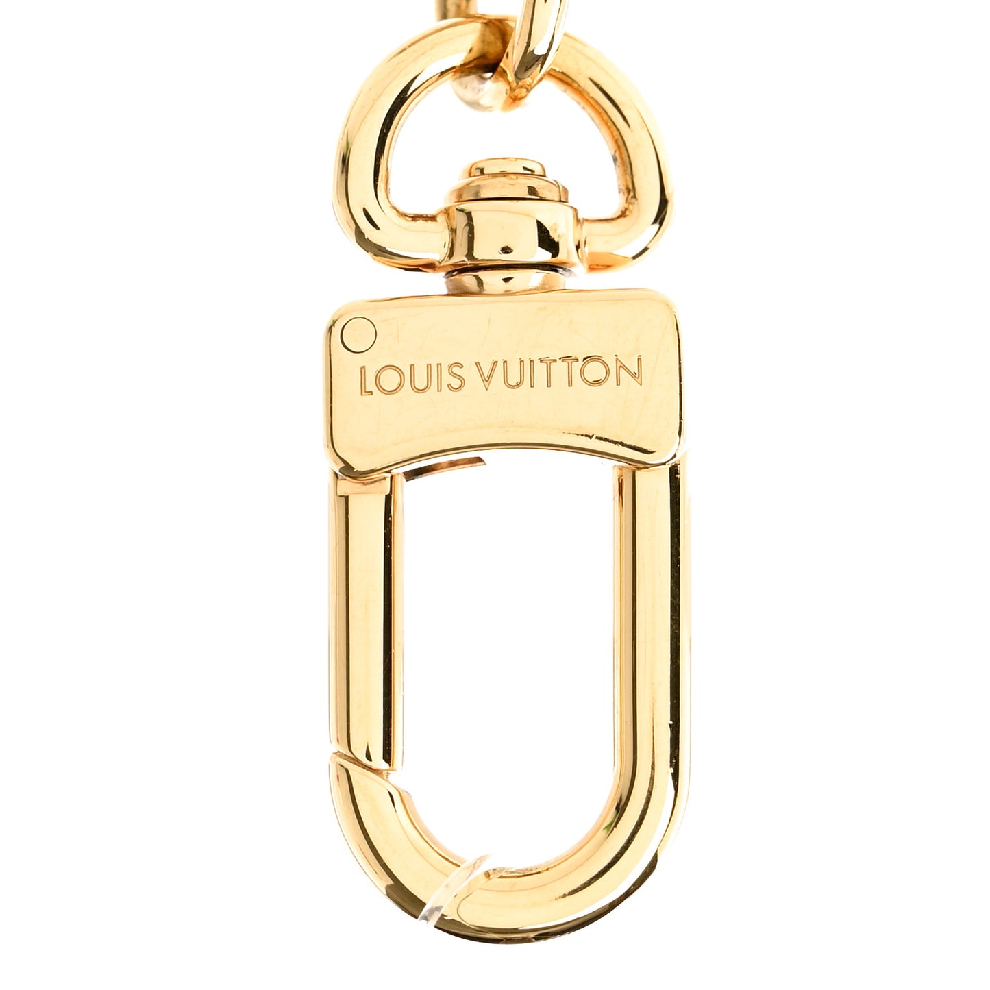 Monogram Puzzle Flower Bag Charm Key Holder