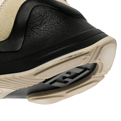 Fendi Vernice High-Tech Womens FFluid Zip Up Sneakers 36.5 White Black 12 of 12