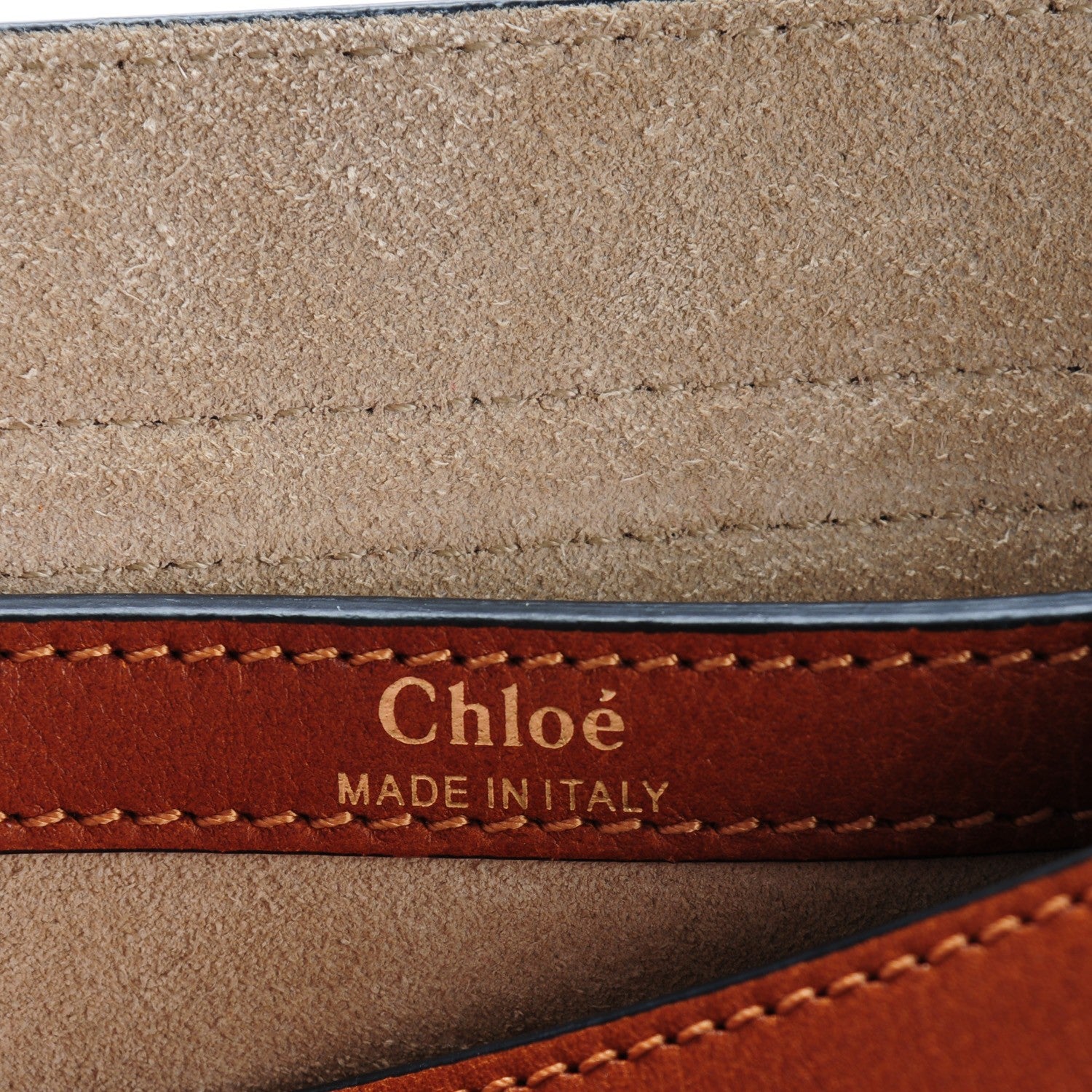 Chloe Calfskin Braided Medium Hudson Shoulder Bag Caramel 6 of 7