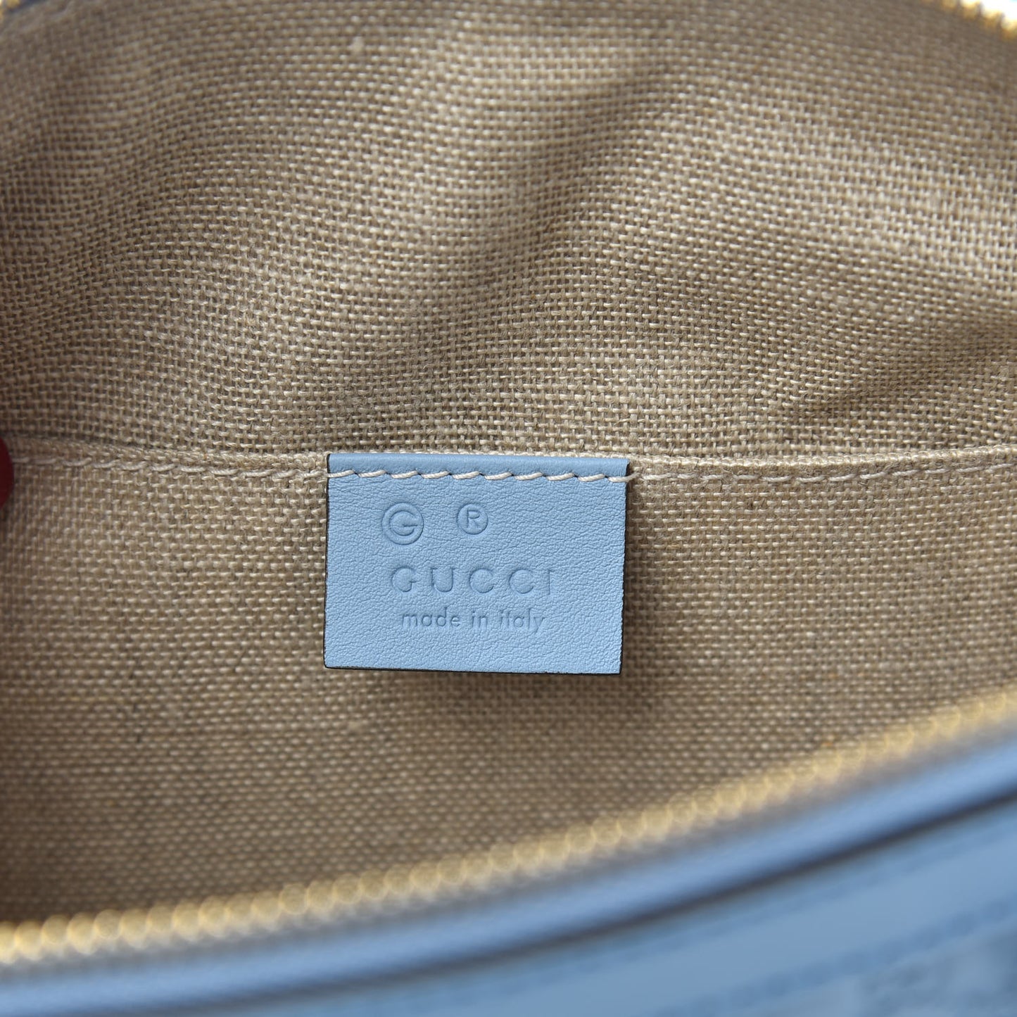 Microguccissima Mini Dome Bag Mineral Blue