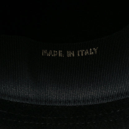 Hermes Rabbit Felt Hare Felt Paris Hat 58 Black 7 of 10